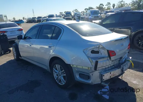 2013 Infiniti G37 Journey z USA, uszkodzony, nr VIN JN1CV6AP6DM723639